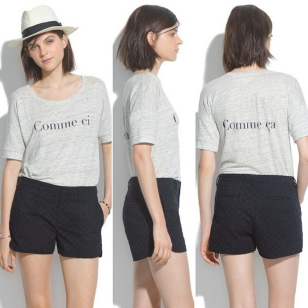 Madewell Eyelet Shorts